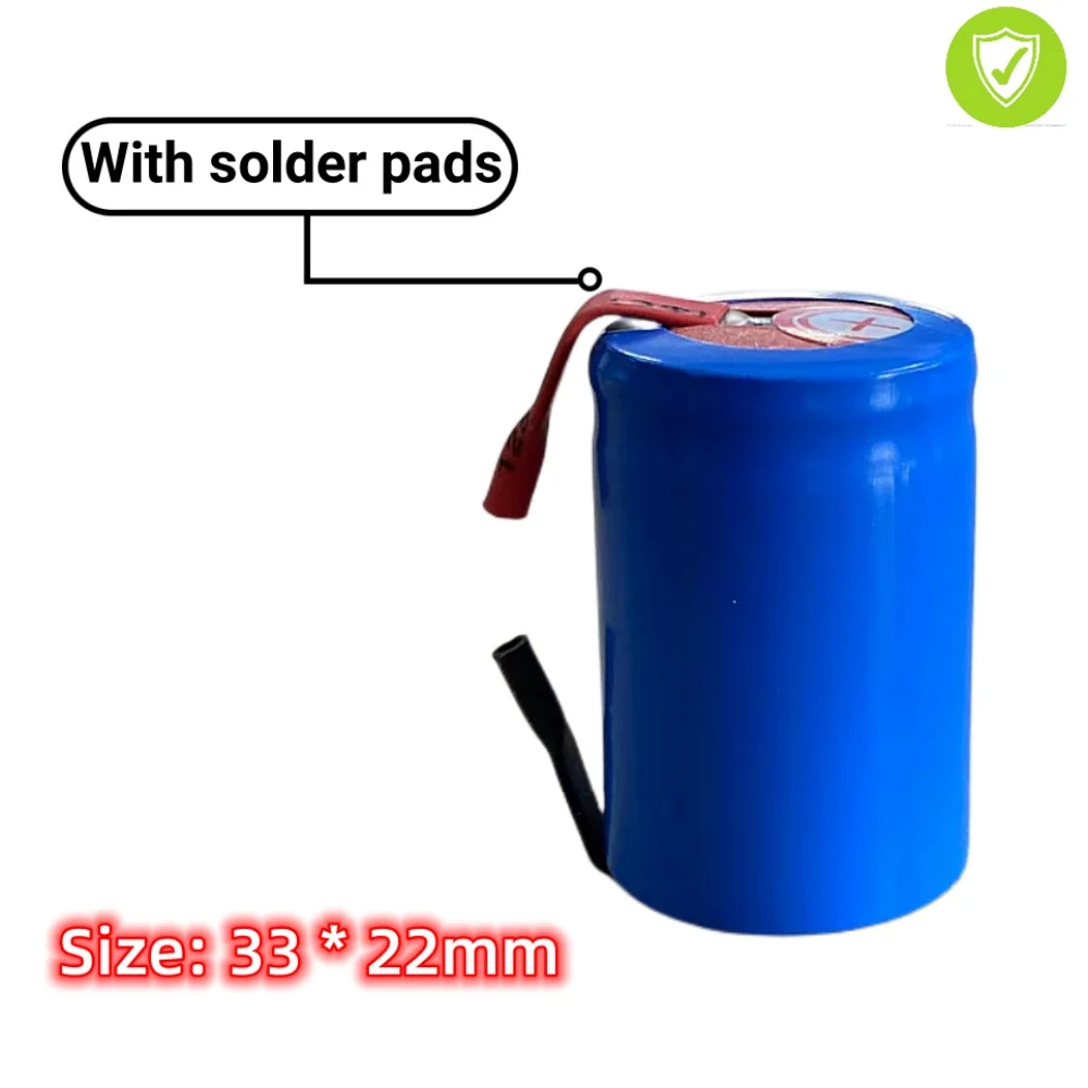 100% новый 4/5 SC Sub C 1 2 В 2800 мАч Ni-Mh аккумулятор Met Lassen Tabs для отвертки электрической