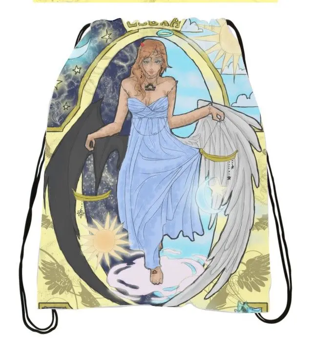 Сумка-мешок для обуви со знаком зодиака Весы №4 |