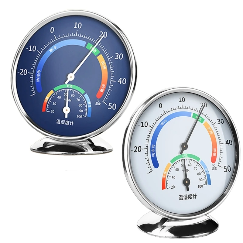 

Wall Mounted Thermometer Hygrometer Mini Humidity MeterGauge For Room Household DropShipping