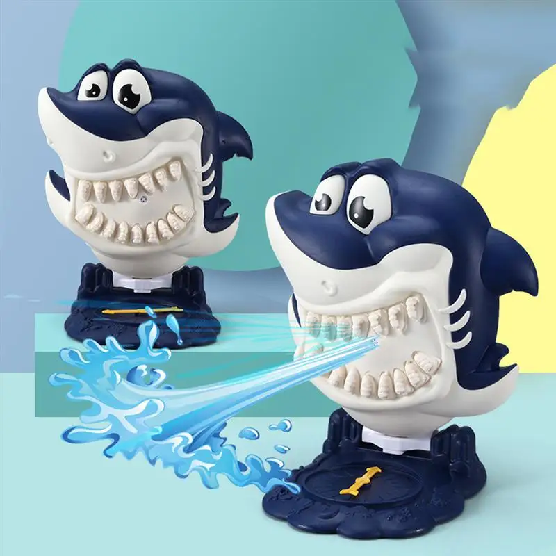 

2022 Squirting Sharks Board Game Toys Creative Decompression Toy Parent-child Team Building Interactive Toys Party Favors