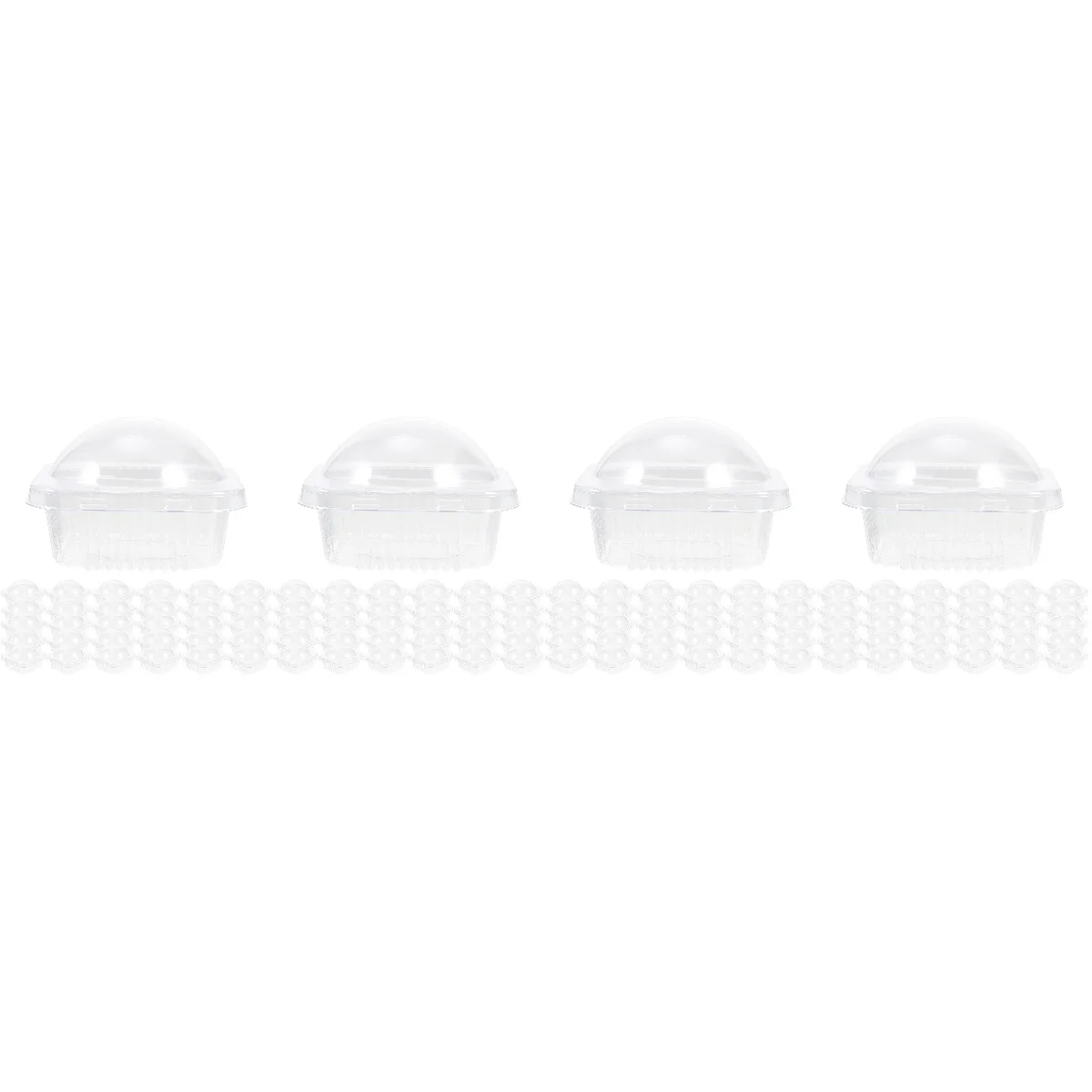 

200 Party Thicken Boxes for Packaging Cupcake Boxes Bulk for Thanksgiving Weddings Party Festive Occasions Anniversaries