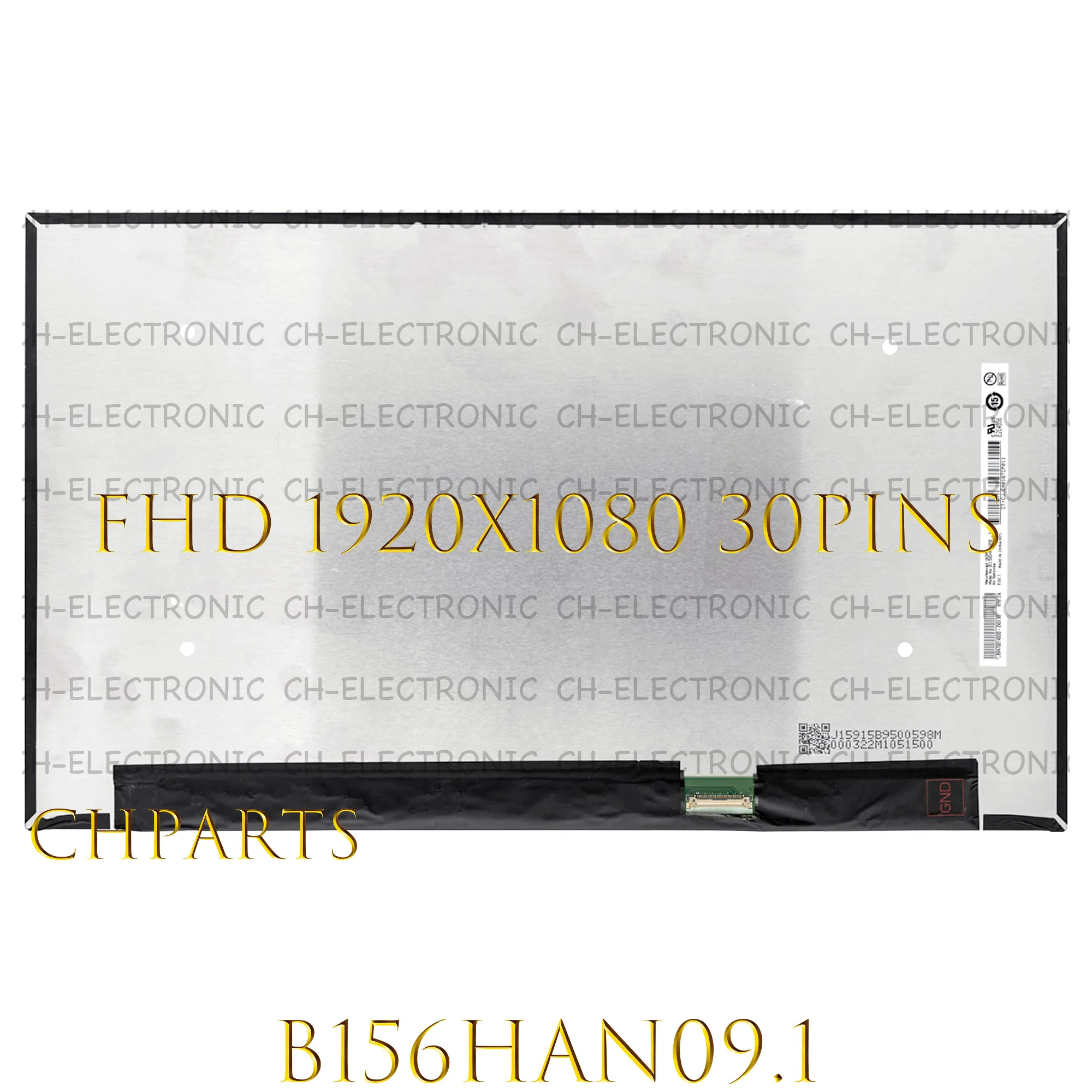 15, 6  IPS FHD 1920x1080, 30pins,  - B156HAN09.1,   