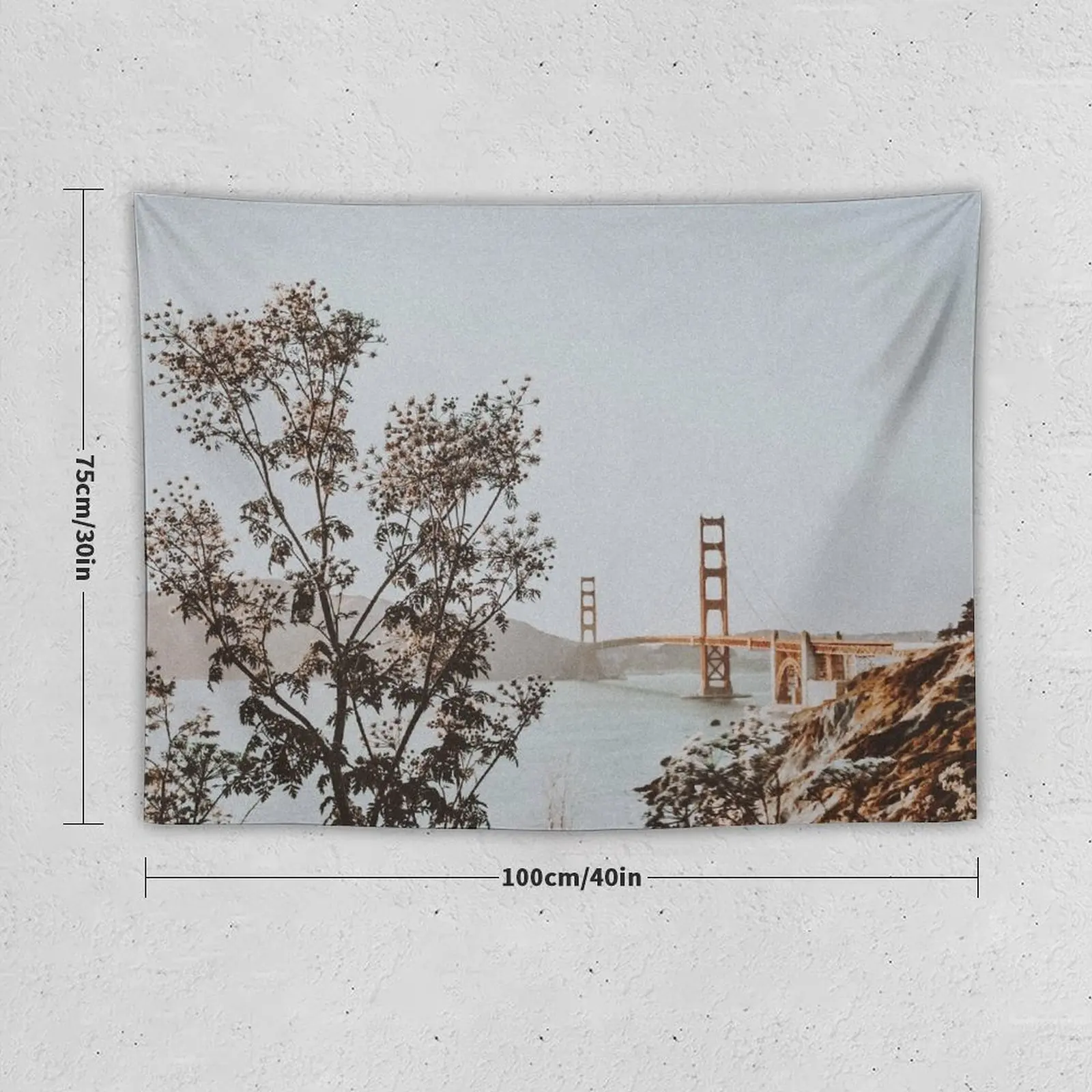 Сан-Франциско Калифорния гобелен декор дома украшение для комнаты аксессуары