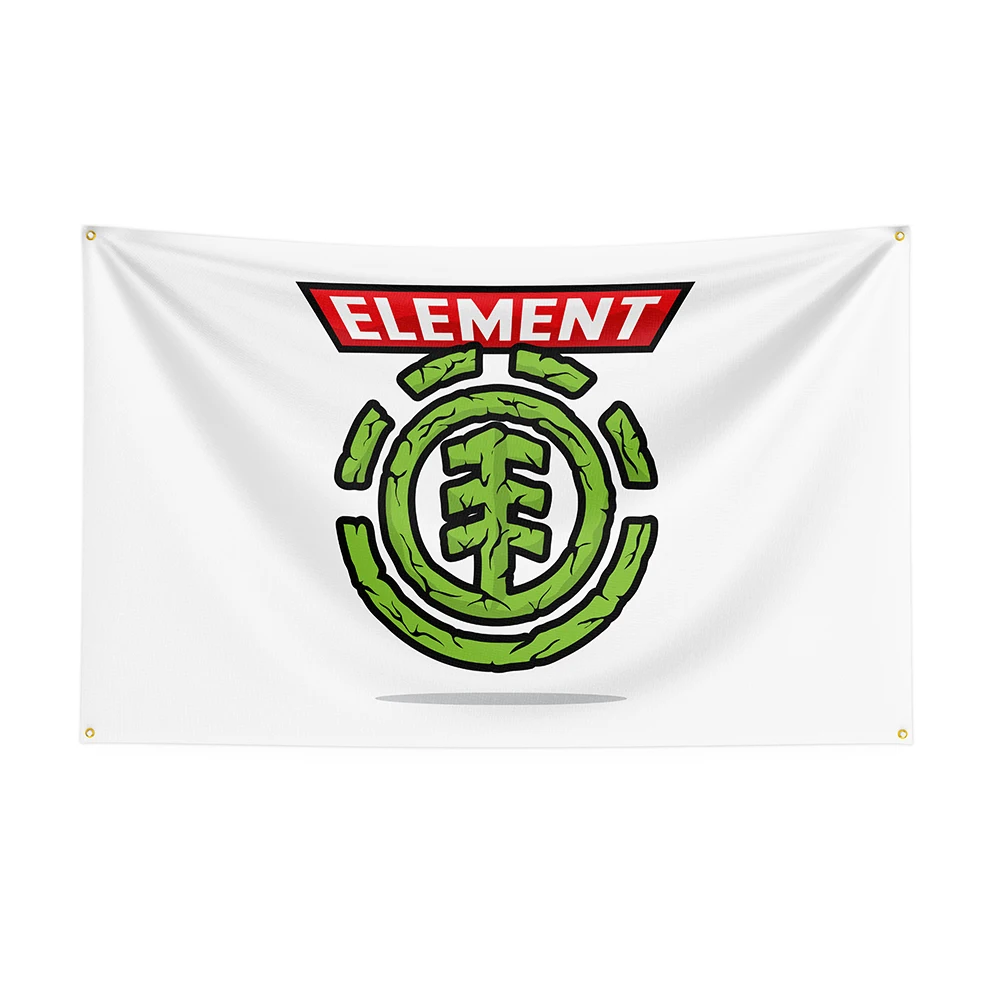 

90x50cm Elements Flag Polyester Printed Skateboards Banner For Decor ft Flag Decor,flag Decoration Banner Flag Banner