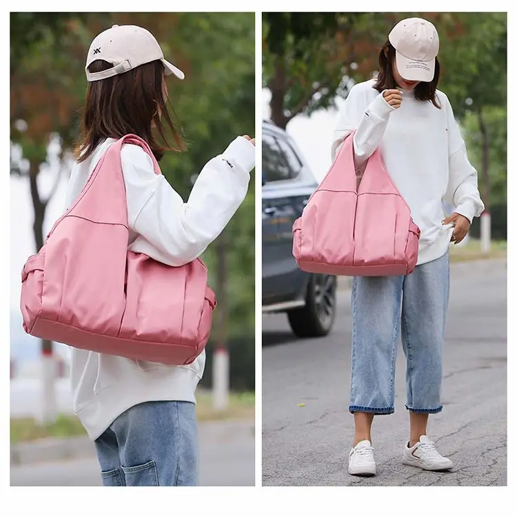 

Multifunctional Outdoor Travel Wet and Dry Separation Oxford Cloth Fashion One Shoulder Carrying Large Capacity Bag