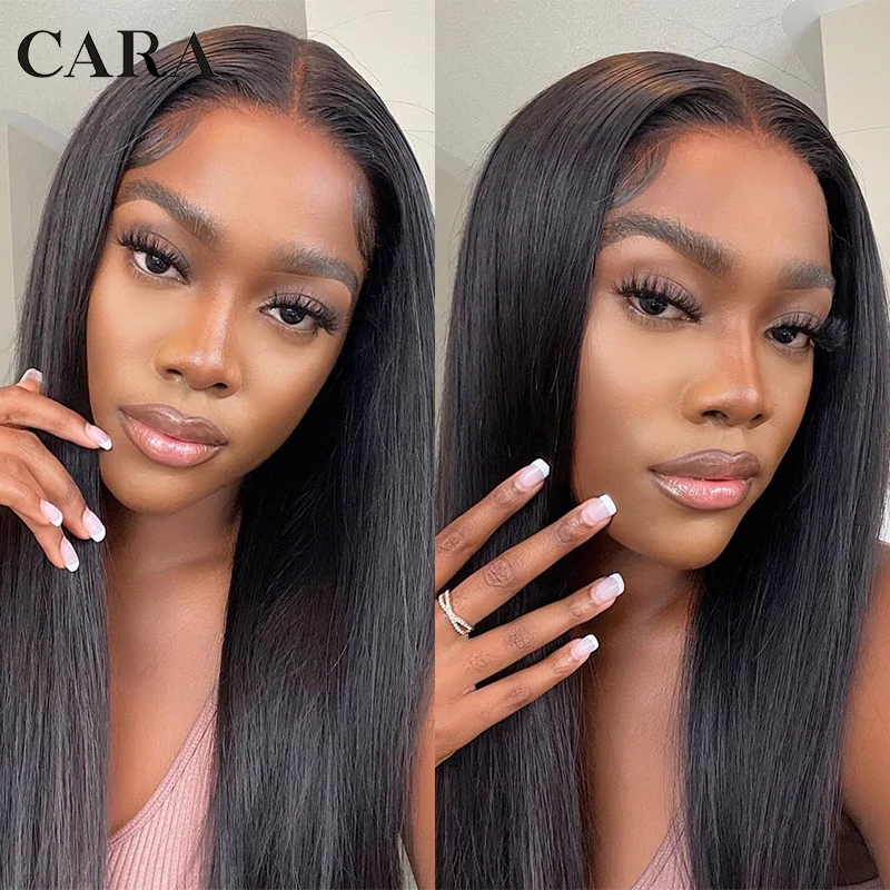 13X6 прозрачные парики на сетке для женщин невидимые из человеческих волос Staright