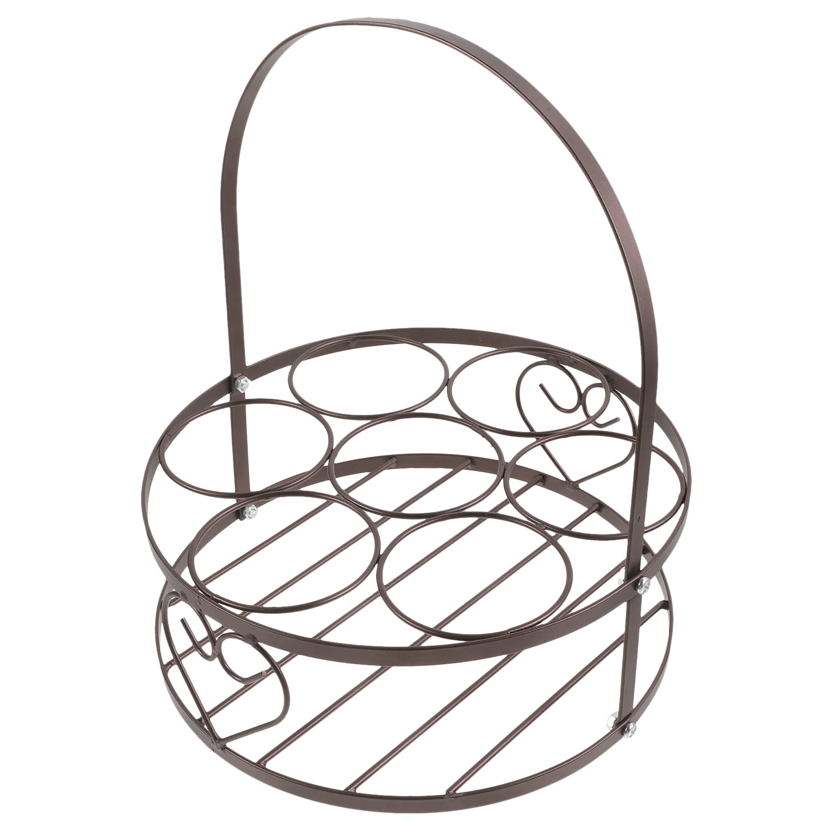 Корзина для пива из нержавеющей стали барная стойка бутылок KTV шесть держателей