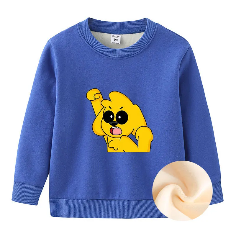 

Новая игровая периферия Mikecrack с круглым вырезом Детский флисовый осенне-зимний теплый и удобный модный свитер