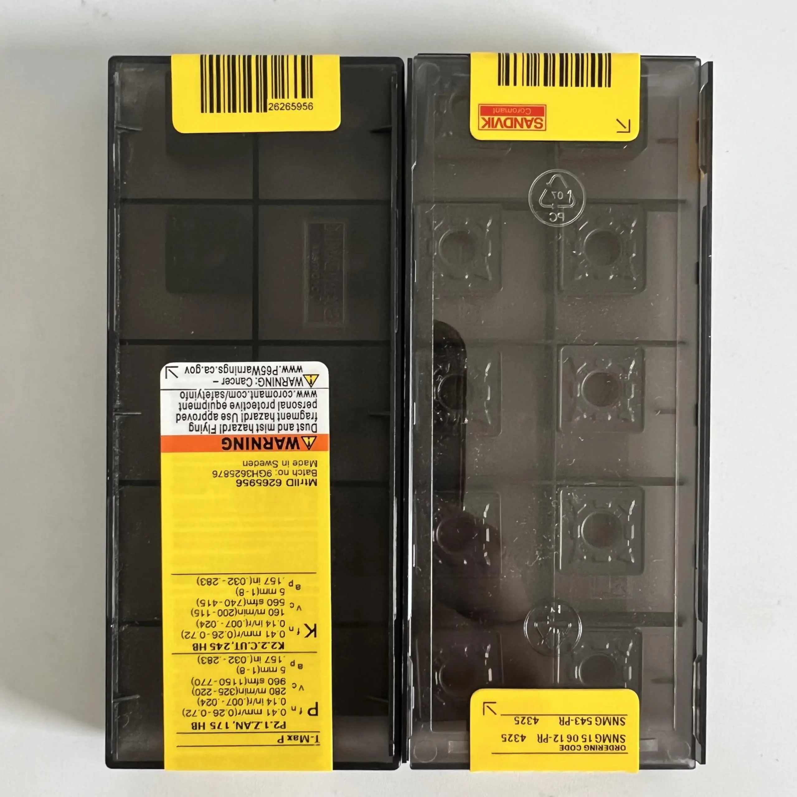 oruj oryginalne ostrze 150612 -PR 4325 / Лезвие с ЧПУ 10 шт.