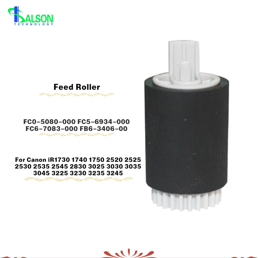 

Compatible FC0-5080-000 Long Life Feed Roller Apply to Canon iR1730 1740 1750 2520 2525 2530 2535 Printer Accessories