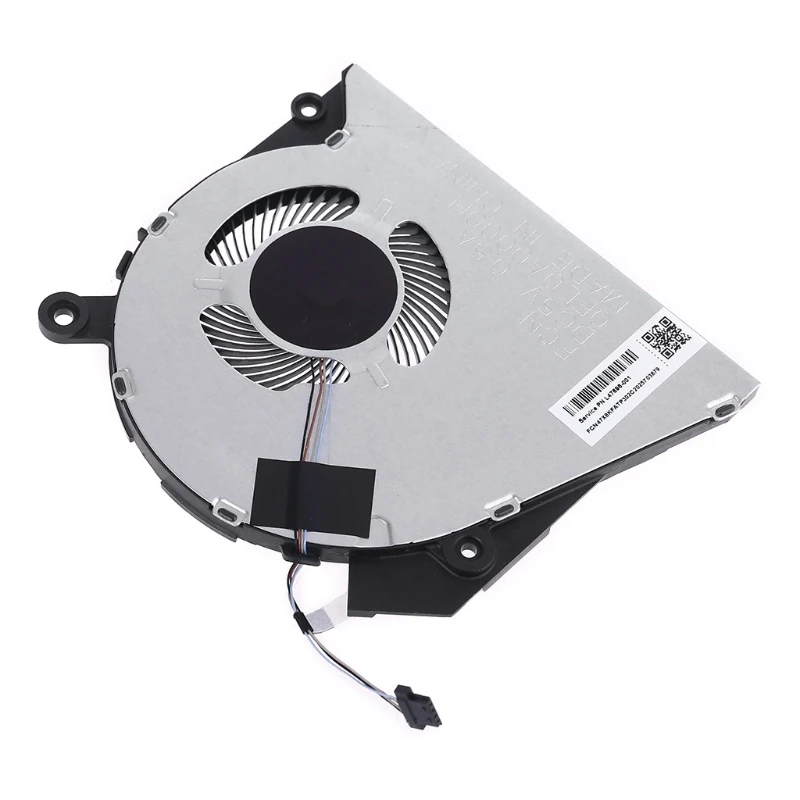 

CPDD Replacement CPU GPU Fan Laptop Cooling Fan 4-pin 4-Wires CPU Heatsink Radiator for HP 450 G6 Laptop Parts