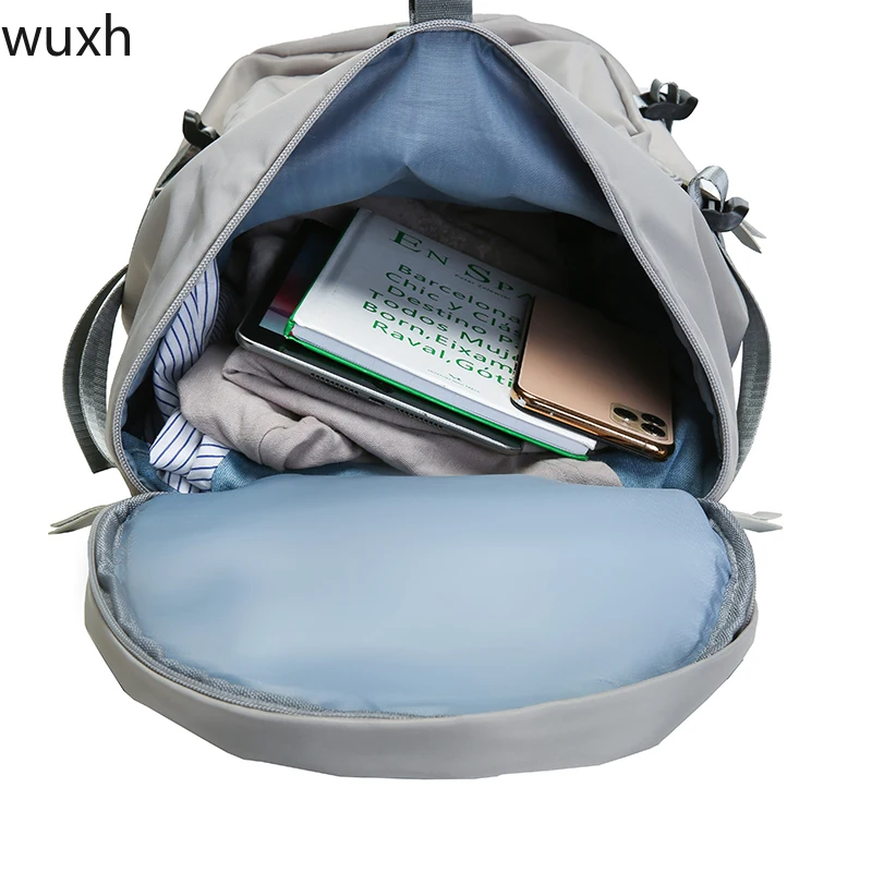 Waterproof Gym Fitness Bag Outdoor Backpack Women Travel Backpack Shoe Sport Student Excerise Backpack Fashion Casual Backbags