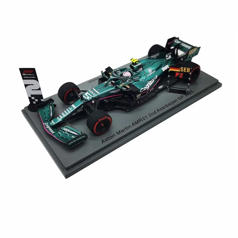 

Spark 1:43 2021 Aston Martin AMR21 2nd Azerbaijan GP Resin Simulation Model Car