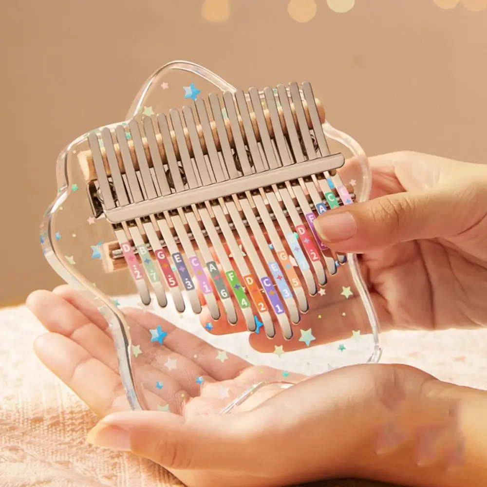 Креативное 17-клавишное пианино с большим пальцем изысканное мини-мини-пианино