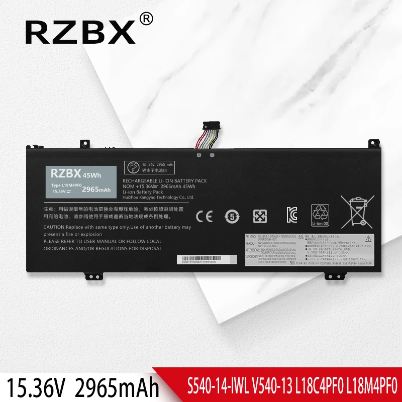 

Аккумулятор RZBX L18C4PF0 L18M4PF0 L18D4PF0 для ноутбука Lenovo ThinkBook 13s 14s 13s-IWL 13s-20R90071GE 14s-IWL 14s-20rm0009us K4 K3