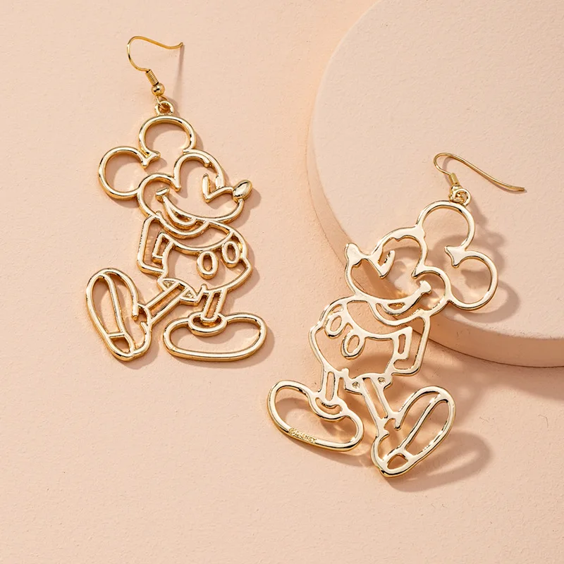 Корейские модные серьги для женщин с изображением Диснея Микки | Украшения и