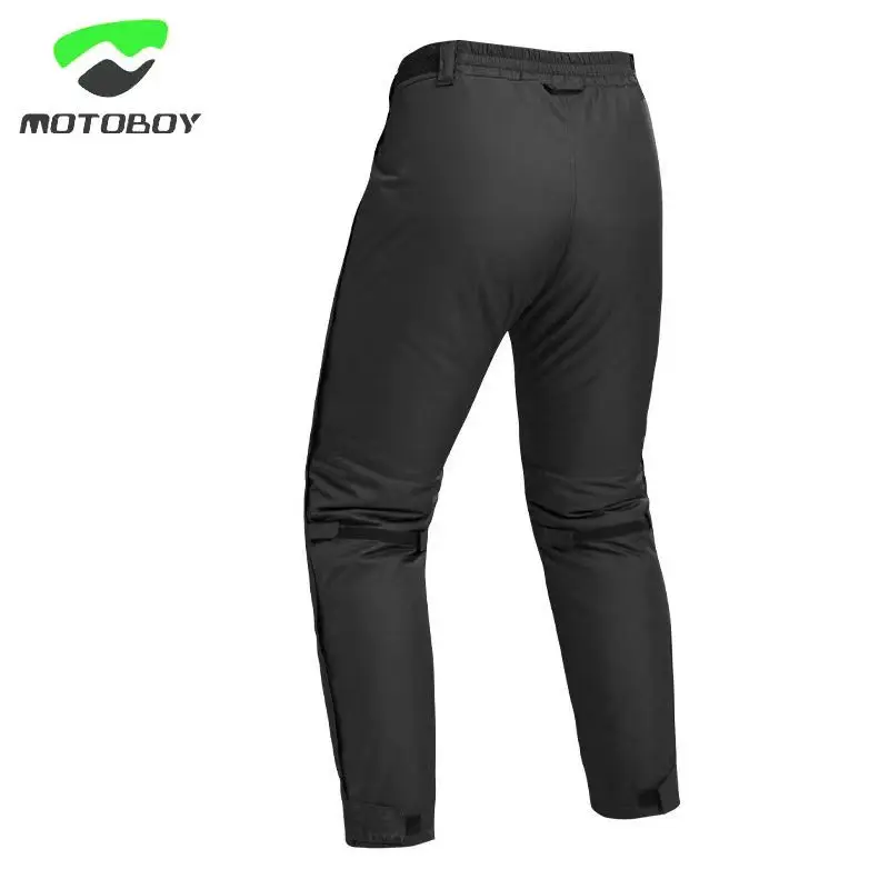 Зимние теплые водонепроницаемые мужские быстросъемные брюки Motoboy мотоциклетные