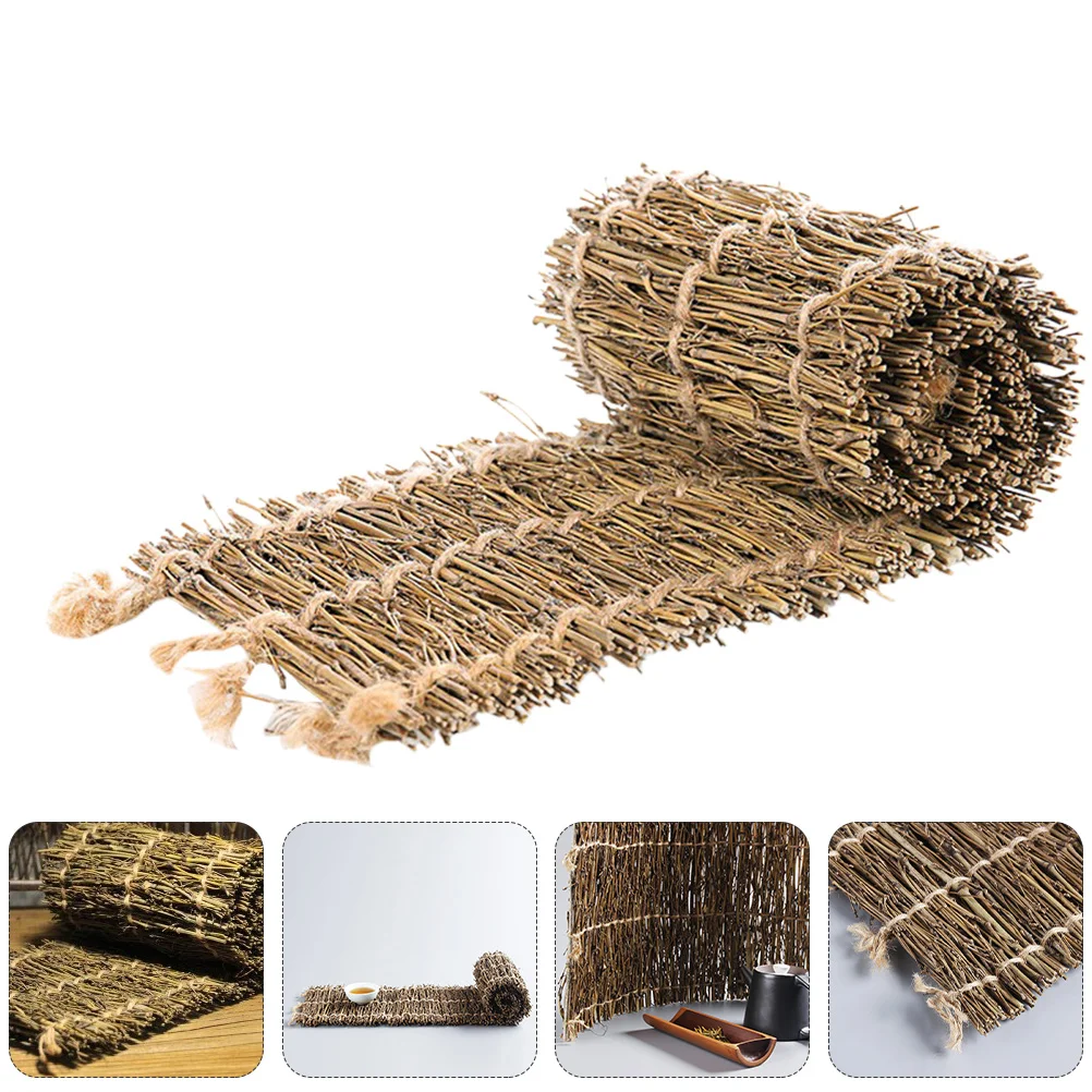 Коврик для чашки бамбуковые ветки коврики стола винтажный реквизит фотосессии