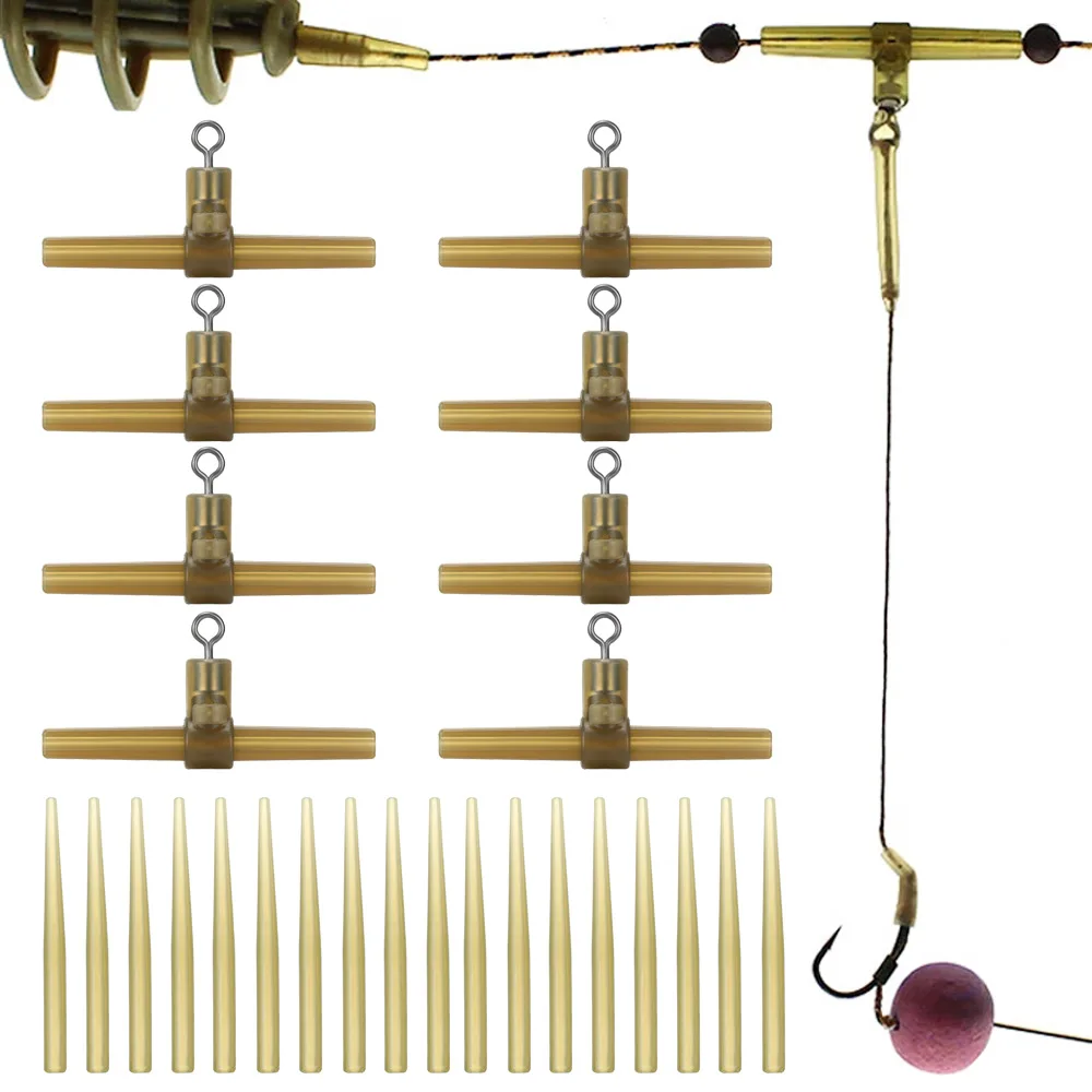 

Carp Fishing Accessories Anti Tangle Sleeves Side Bends With Swivel Carp Hook Link Helicopter Carp Rig For Fish Tackle Equipment