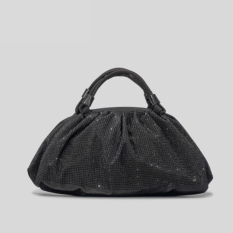 Designer Capacity Shoulder Bags with Sparkling Diamonds for Travel or Party