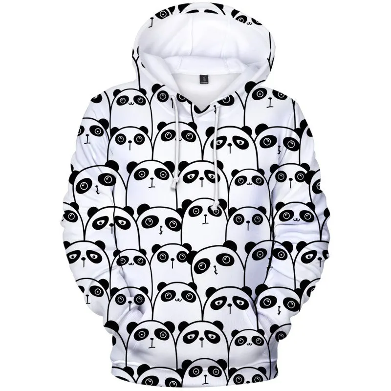 

Harajuku Animal Panda Brothers 3D Print Men Women Casual Sweatshirts Hoodies Harajuku Hoodie Pullover Tops Clothing