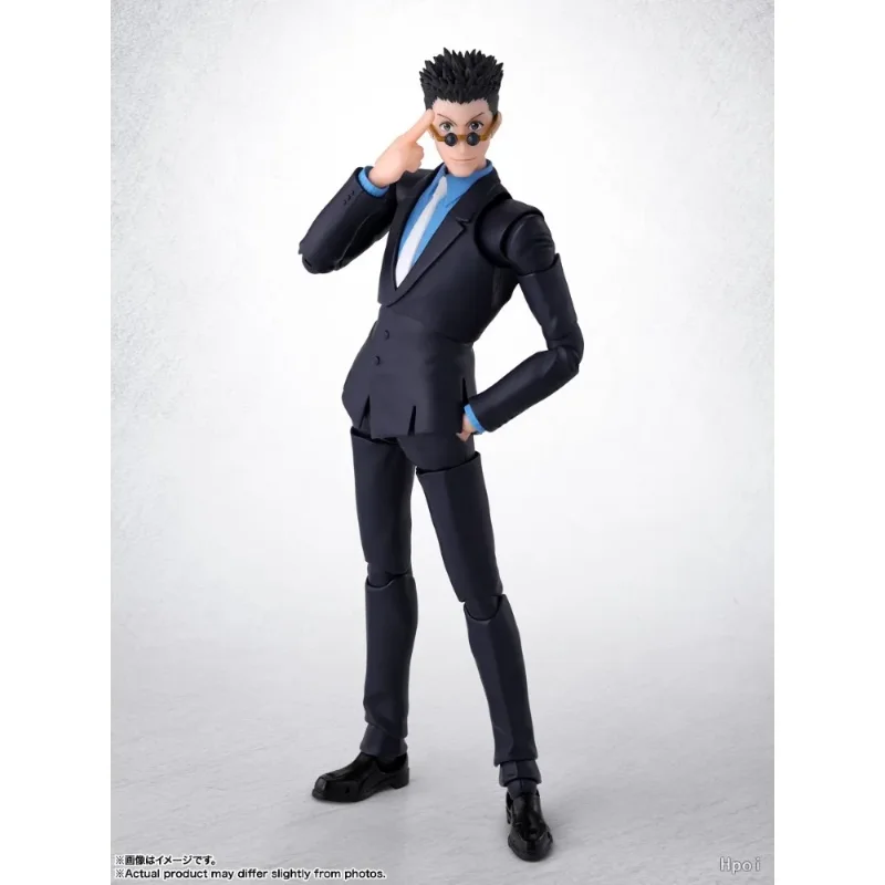 Фото Оригинальная коллекционная аниме-фигурка Bandai S.H.Figuarts Hunter X Hunter Леорио Паладинайт D, подвижная модель, игрушка, подарок №2