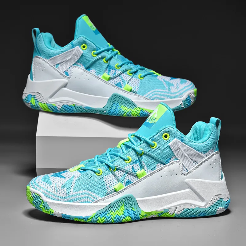 

Bright colors spring and summer mesh basketball shoes sports shoes