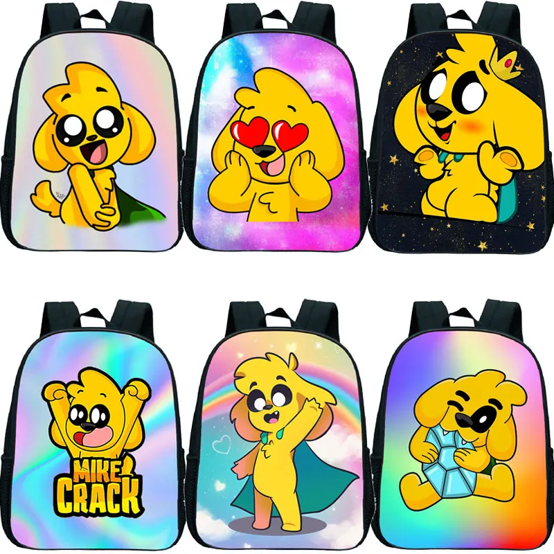 

Anime Mikecrack Backpacks Children Schoolbag Los Compas Backpack Kindergarten Bags Boys Girls Cartoon Bookbag Waterproof Mochila