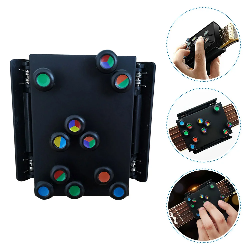 

Guitar Chord Tool Training Trainer Beginner Aid Practice Tuner Tools Device Acoustic Kits Tuners Learning Key