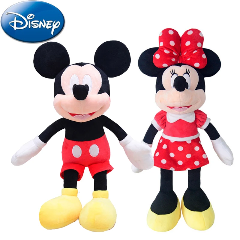 

Disney Genuine Plush Doll Sitting Mickey Minnie Children's Toys Gifts Birthday Gifts Classic Plush Toy Design Disney Christmas