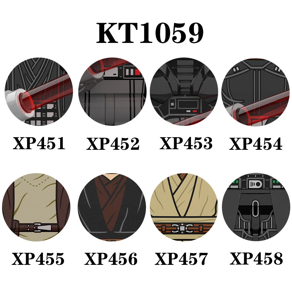 

KT1059 KM66021 New Movie Series Buliding Blocks Bricks Star Assembly Collection Action Figures For Children Toys Gift