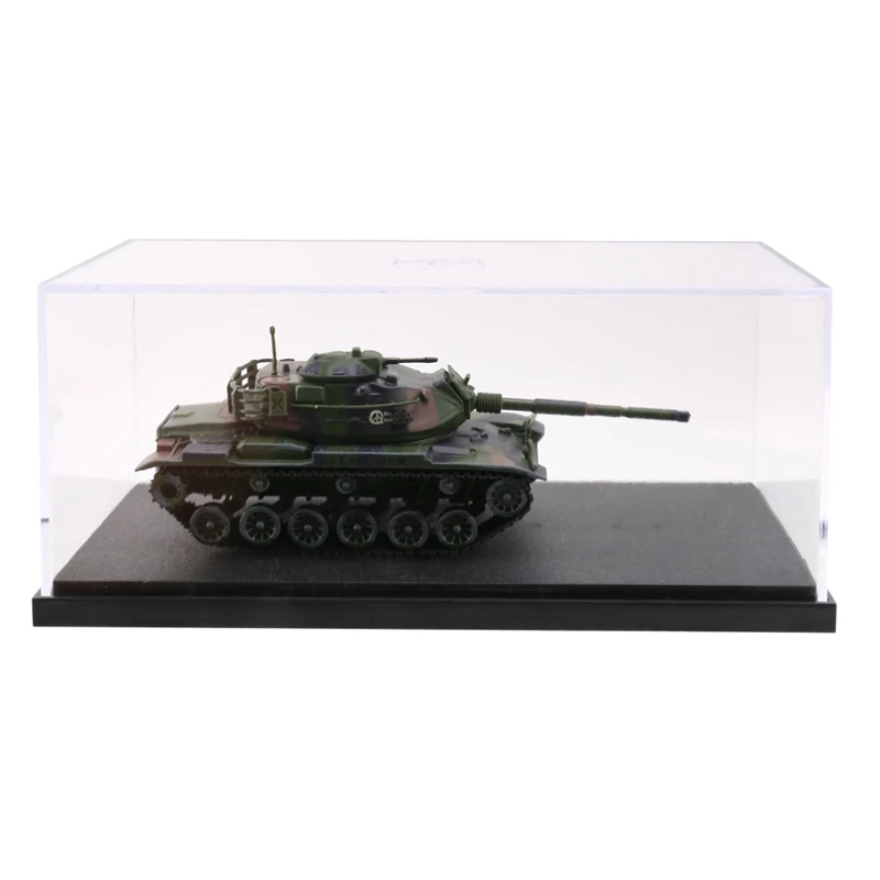 

-Модель американского танка 12099A 1/72 M60A3 с пылезащитной коробкой, модель отлитых под давлением из сплава, коллекционная Подарочная камуфляжна...