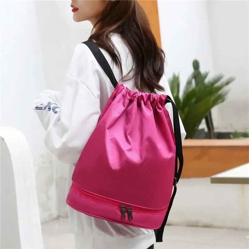 Сумки на шнурке для мужчин и женщин водонепроницаемые сумки спортзала фитнеса