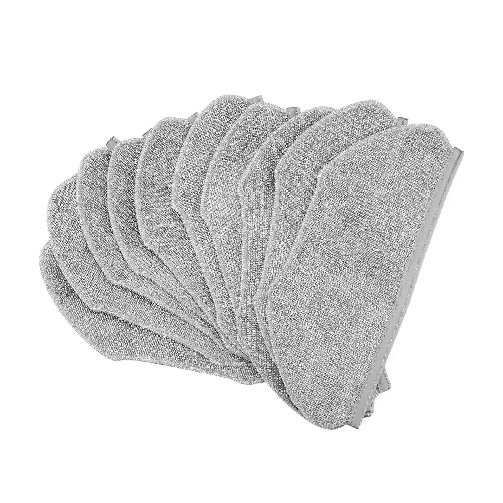 

10Pcs Mop Cloth Replacement Accessories for Qihoo 360 S10 X100 MAX Robotic Vacuum Cleaner