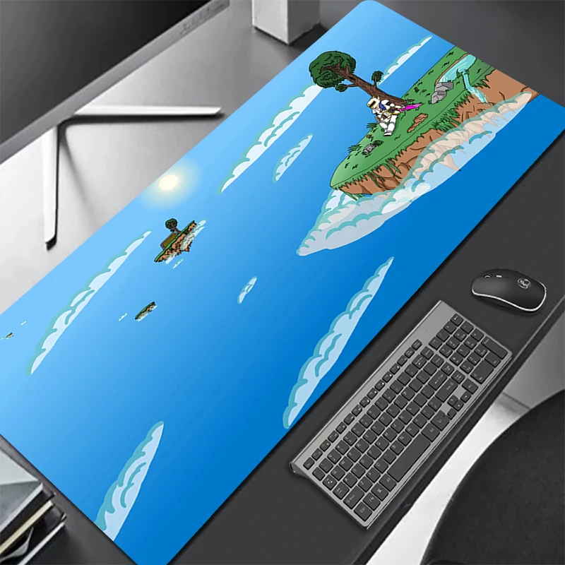 Terraria игровой коврик для клавиатуры, коврик для мыши, аксессуары для ПК, настольный защитный коврик для мыши, игровой коврик, большая игровая ...