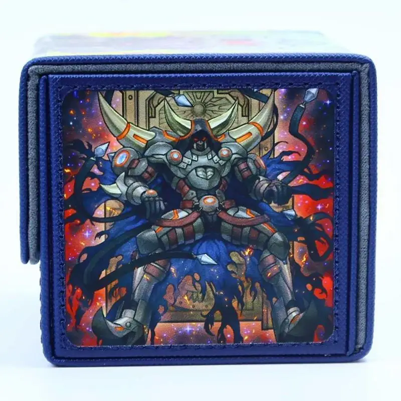 Фото Ю-Ги-О! Коробка для карт Ddd Duo-Dawn King Kali Yuga Ragnarok Diy Портативный футляр для хранения карт Аниме-аксессуар Подарок для коллекционеров игровых карт №4