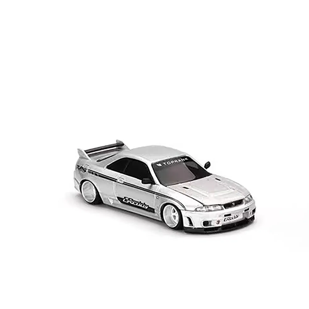 Литая под давлением модель автомобиля Kaido + MINIGT KH GTR (R33) из сплава KHMG097 масштаб 1:64