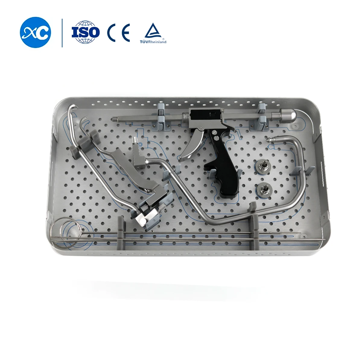 

Orthopaedic Instrument Set Gun Type Minimally Invasive Percutaneous Collinear Reduction Clamp