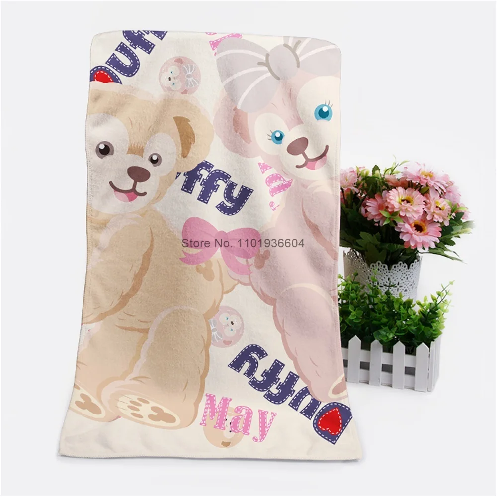 

Модное индивидуальное банное полотенце Disney Duffy ShellieMay Stellalou, детская быстросохнущая мягкая впитывающая мочалка