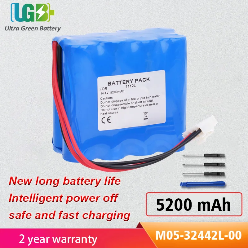 UGB New M05-32442L-00 Battery  CAREWELL ECG-1112L M05-32442L-00 ECG-1112 medical Battery