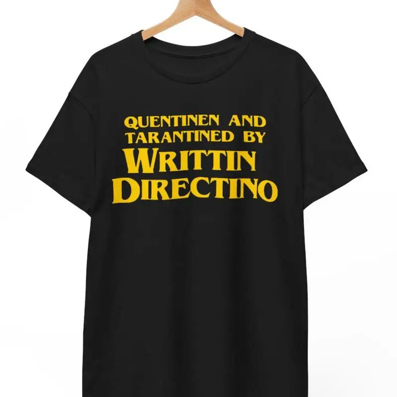 Фото Футболка с забавным фильмом Квентин Тарантино Writtin Directino №1