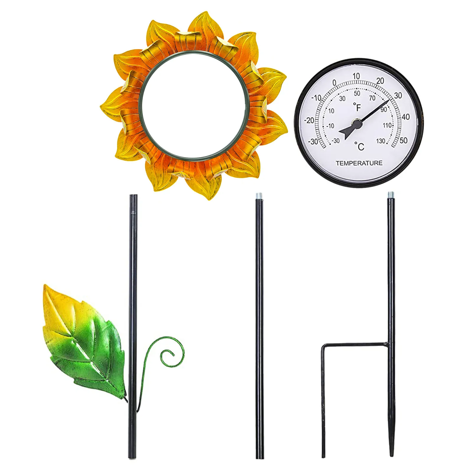 

Декоративный термометр для наружного применения, уличные Термометры для внутреннего дворика, садовый термометр, уличные украшения для