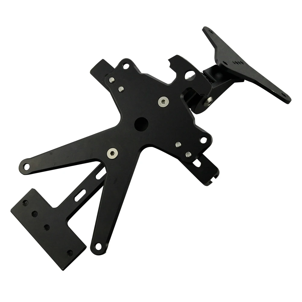 Задний хвост мотоцикла аккуратное крыло держатель номерного знака черный