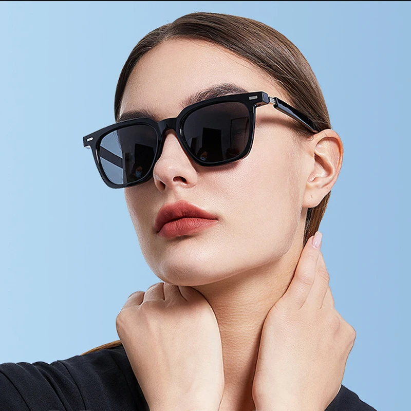 

Fashion Men's Polarized Sunglasses Driving Eyewear For Men Brand Designer Male Fashion TR90 Square Glasses UV400