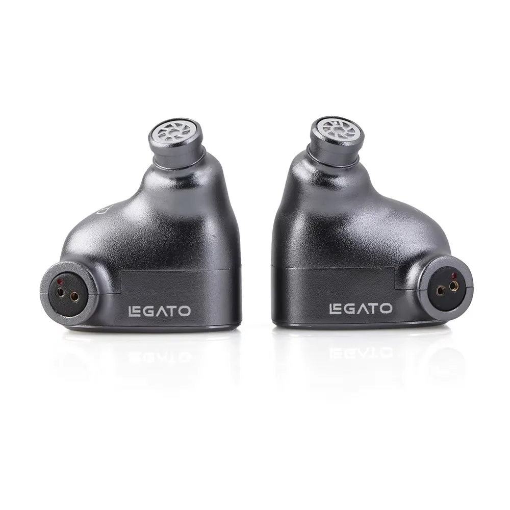 Фото 7 Гц Legato 2DD HiFi наушники-вкладыши с двойным динамическим драйвером IEM со съемным OCC 0,78 мм 2-контактным кабелем №4