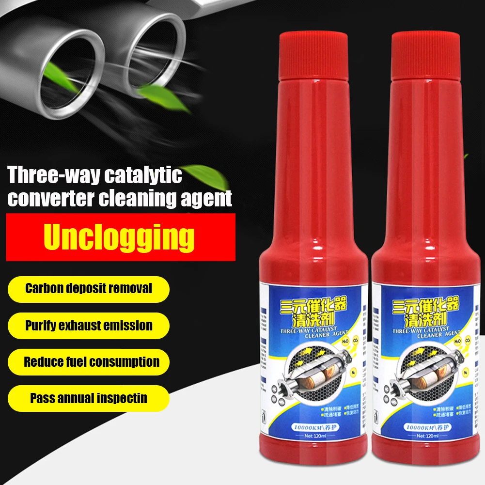 

Car Engine Catalytic Converter Cleaner Carbon Deposit Removal Cleaning Agent Fuel Consumption Reduction Multipurpose Car Cleaner