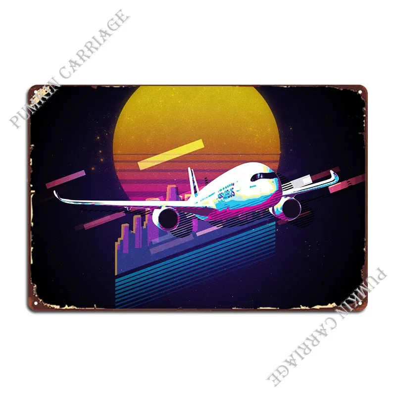 

Planes Metal Plaque Plates Wall Decor Bar Vintage Tin Sign Poster