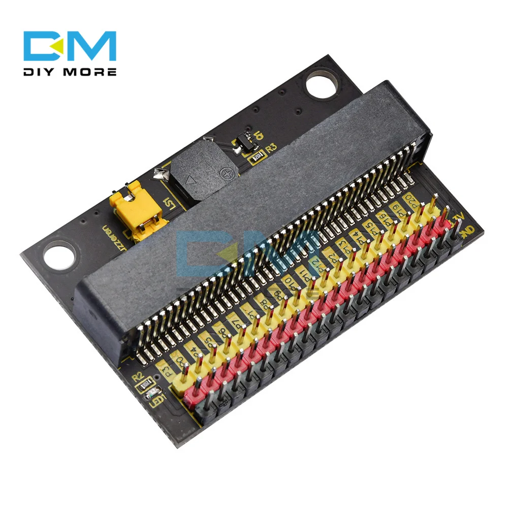 Плата расширения Micro Bit со светодиодсветильник кой IIC или SPI IO обучающее
