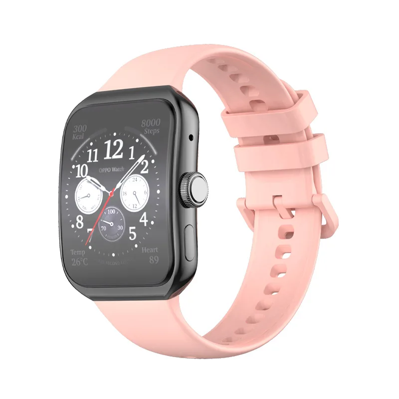 5 Packs Watchband Suitable for OPPO WATCH 3 PRO Silicone Strap For OPPO 3 Pro Silicone Color Buckle Strap 10 Colors To Choose