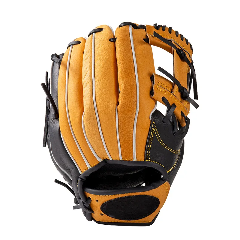 

Профессиональные Кожаные Нескользящие бейсбольные перчатки 11,5 дюйма для мужчин, тренировочные и тренировочные перчатки для софтбола
